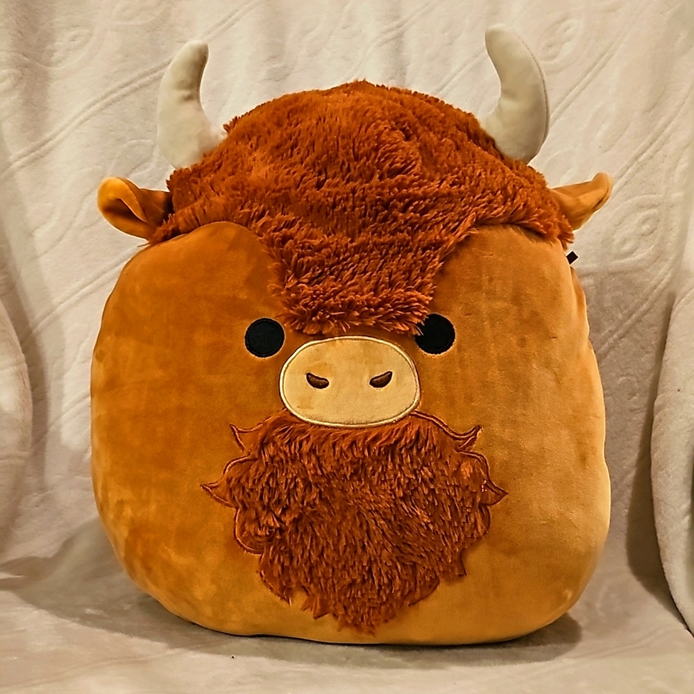 Squishmallow wired bison